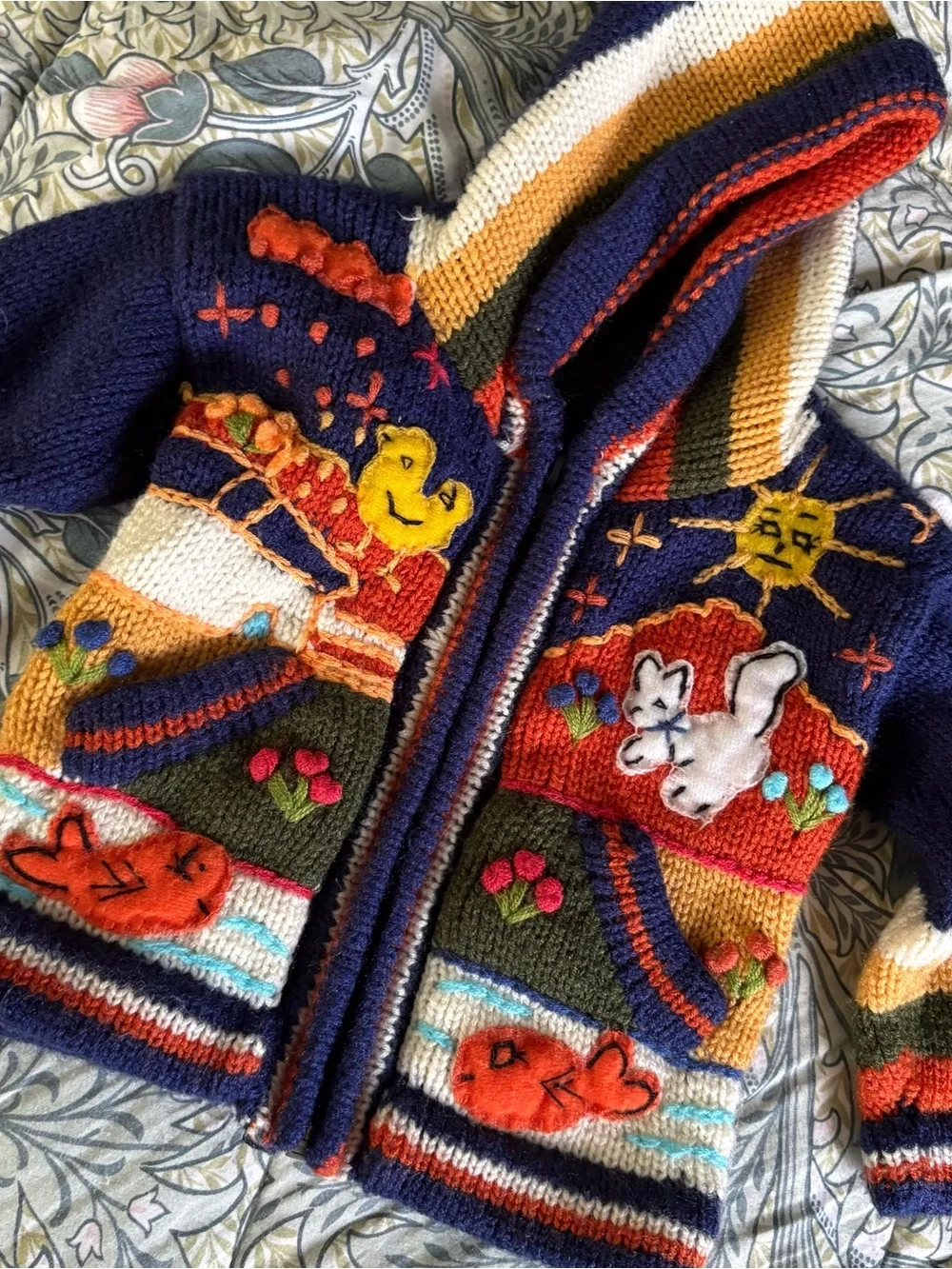 Kids Jean Jacket and Sweater Bundle